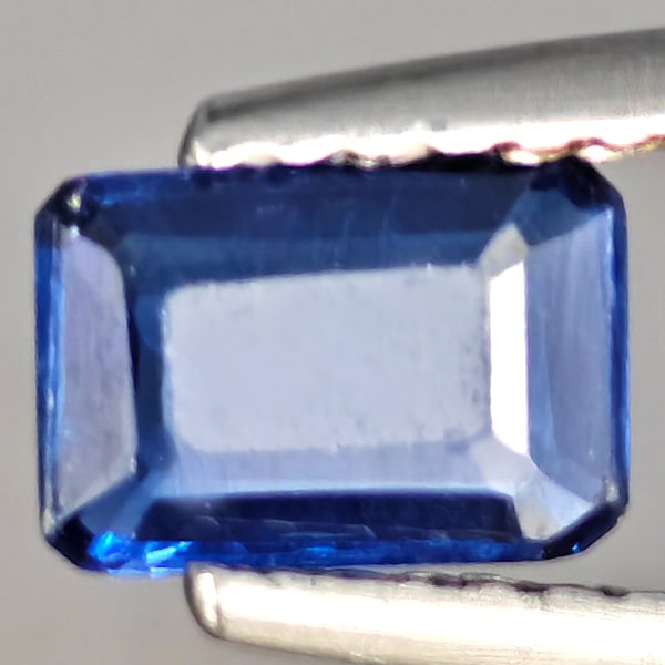 Natural Blue Kyanite 0.55 Ct. Octagon Shape 5.4 x 3.5 Mm Gemstone From Sri Lanka: Product ID: 804204426 Product Name: Natural Kyanite Weight: 0.55 CT. Size: 5.4 x 3.5 x 3 MM. Shape: Octagon Color: Blue Clarity:SI1 Luster: Good Gems Origin: Sri - Lanka Treatment: Unheated Crystal St