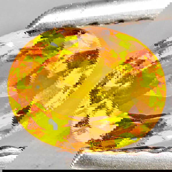 Natural Yellow Sapphire 0.61 Ct. Oval Shape 6 x 4.8 Mm Gemstone from Thailand: Product ID: 806163024 Product Name: Natural Yellow Sapphire Weight: 0.61 CT. Size: 6 x 4.8 x 2.5 MM. Shape: Oval Color: Yellow Clarity:SI1 Luster: Good Gems Origin: Thailand Treatment: Heated Crystal