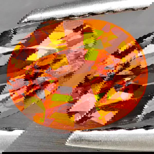 Natural Orange Spessartine Garnet 0.99 Ct. Oval Shape 7.2 x 5.5 Mm Gemstone From Namibia (1 of 3)