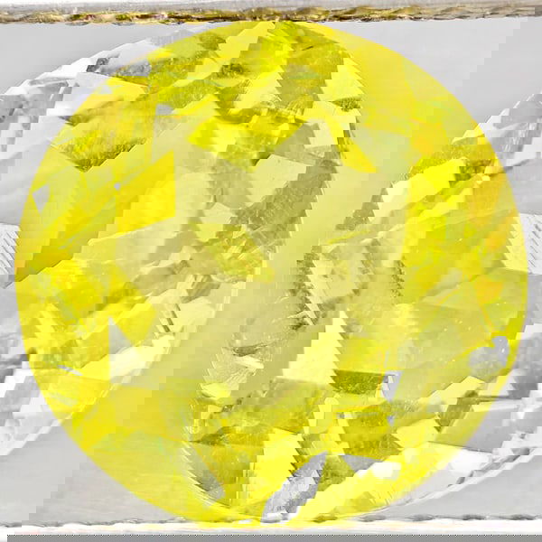 Natural Yellow Lemon Quartz 2.71 Ct. Round Shape 9.1 Mm Gemstone From Brazil (1 of 3)