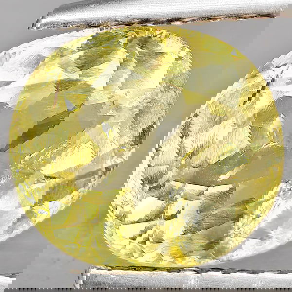 Natural Yellow Beryl 1.96 Ct. Oval Shape 8.5 x 7.6 Mm Gemstone From Brazil (1 of 3)