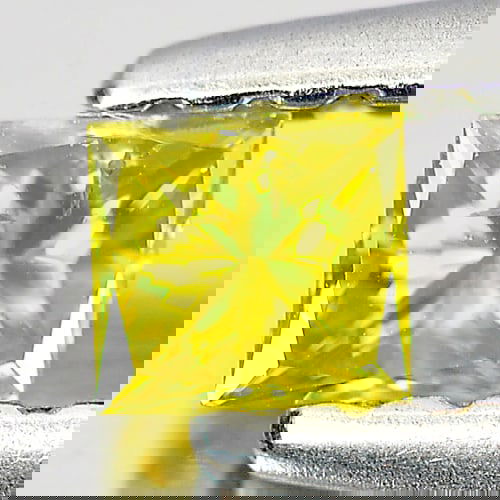 Natural Yellow Diamond 0.14 Ct. Square Princess Cut 2.9 Mm (1 of 3)