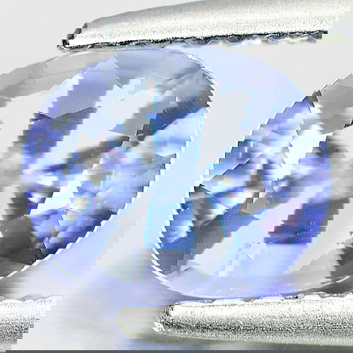 Natural Violetish Blue Tanzanite 1.11 Ct. VVS Oval Shape 6.9 x 5.6 Mm. Gemstone From Tanzania (1 of 3)