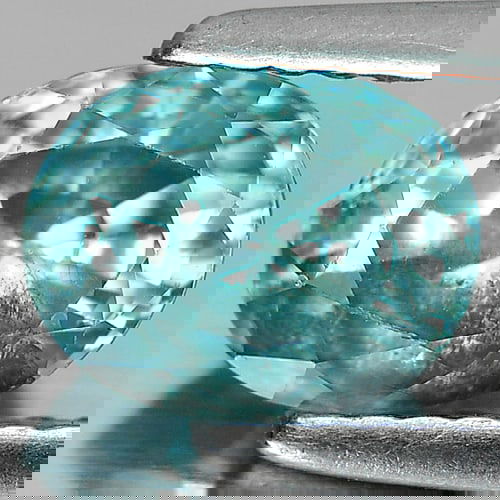 Natural Blue Color Zircon 2.17 Ct. Oval Shape 7.6 x 6 Mm Gemstone from Cambodia (1 of 3)