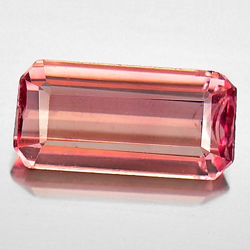 Natural Pink Tourmaline 0.78 Ct. Octagon Shape 8.2 x 4 Mm. Gemstone From Nigeria (1 of 3)
