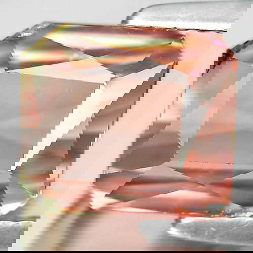 Natural Bi Color Tourmaline 4.57 Ct. Octagon Shape 8.7 x 7.6 Mm. Gemstone Unheated From Nigeria (1 of 3)