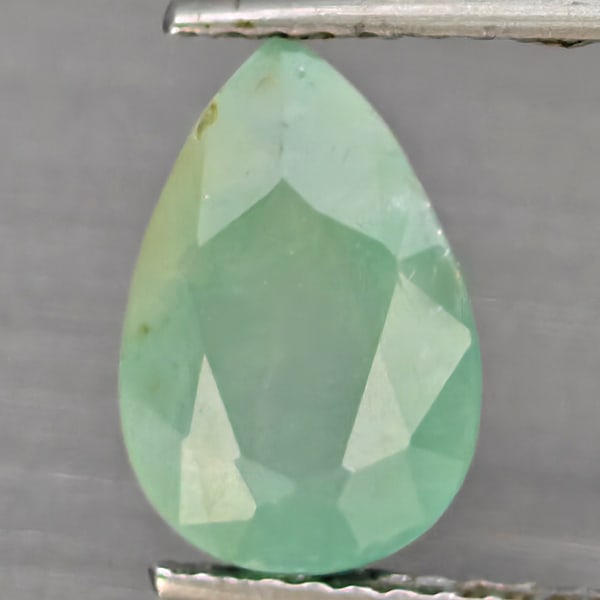 Natural Green Blueish Grandidierite 1.95 Ct. Pear Shape 10.3 x 6.7 Mm Gemstone From Madagascar (1 of 3)