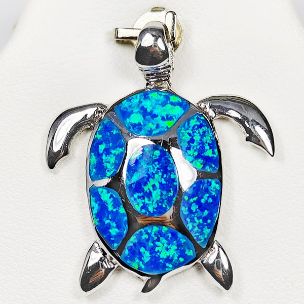 925 Sterling Silver Jewelry Pendant with Multi Color Blue Green Created Opal 5.47 Grams: Product ID: 200108225 Product Type: 925 Sterling Silver Fine Jewelry Jewelry Weight: 5.47 Grams. Gemstones Color: Multi-Color Metal: Solid Silver 92.5%. Gemstone Detail: At Your Service: At