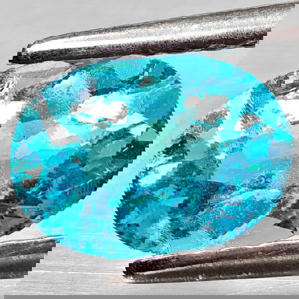 Natural Paraiba Color Apatite 0.83 Ct. Oval Shape 7.2 x 5.2 Mm Gemstone From Tanzania: Product ID: 800613728 Product Name: Natural Apatite Weight: 0.83 CT. Size: 7.2 x 5.2 x 3.4 MM. Shape: Oval Color: Neon Blue Clarity:VSI - SI1 Luster: Good Gems Origin: Tanzania Treatment: Unheated
