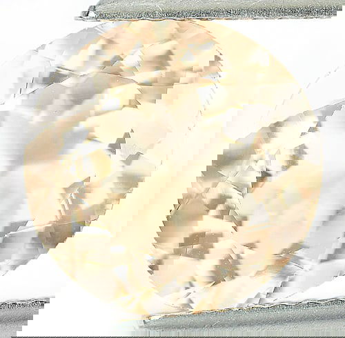 Natural Peach Morganite 3.53 Ct. Round Shape 10.2 Mm. Gemstone Unheated From Brazil (1 of 3)