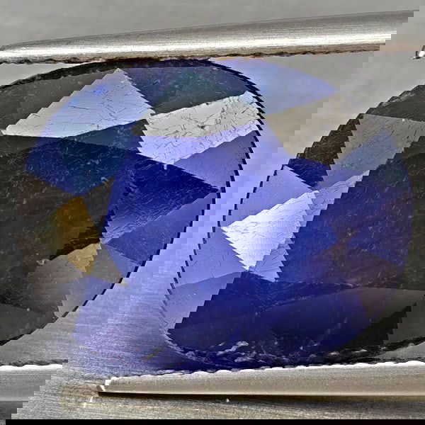 Natural Blue Sapphire 10.23 Ct. Oval Shape 14.4 x 11.5 Mm Gemstone from Madagascar (1 of 3)
