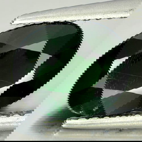 Certified Natural Green Chrome Tourmaline 2.10 Ct. Oval Shape 8.95 x 7.42 Mm Gemstone From Nigeria (1 of 4)