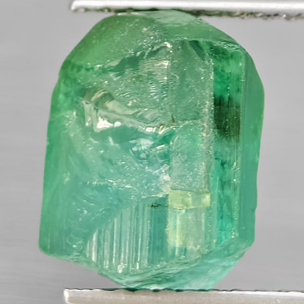 Natural Green Tourmaline 5.41 Ct. Rough Shape 10.3 x 8.2 Mm Gemstone From Nigeria (1 of 3)