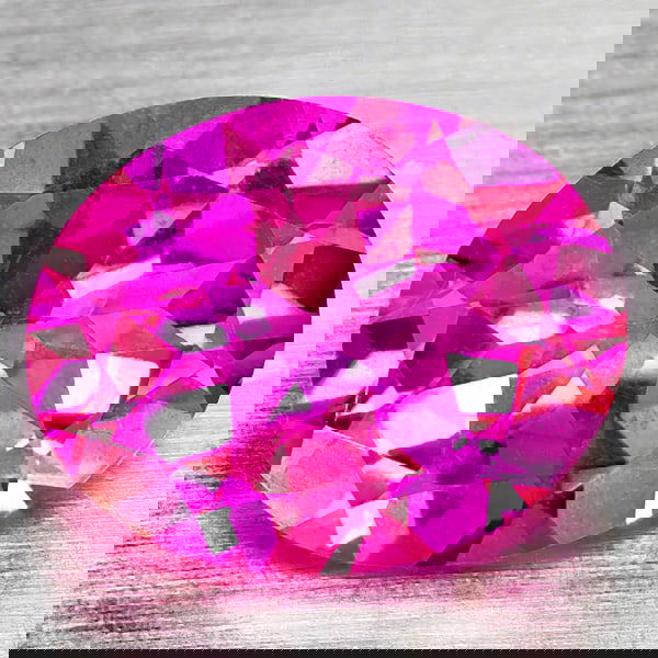 Natural Pink Topaz 2.97 Ct. Oval Shape 10 x 8 Mm Gemstone From Brazil (1 of 3)