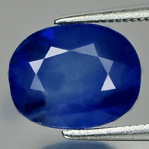 Natural Blue Sapphire 5.70 Ct. Oval Shape 10.8 x 8.7 Mm Gemstone from Madagascar (1 of 3)