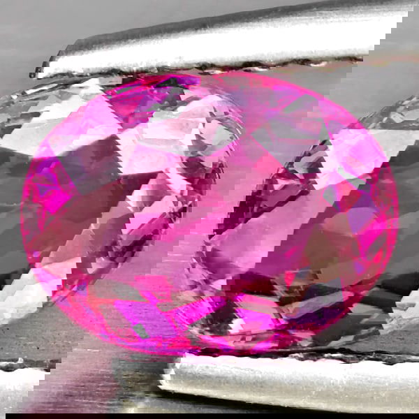 Natural Pink Tourmaline 1.21 Ct. Oval Shape 7.5 x 5.8 Mm Gemstone from Nigeria: Product ID: 807251285 Product Name: Natural Tourmaline Weight: 1.21 CT. Size: 7.5 x 5.8 x 4 MM. Shape: Oval Shape Color: Pink Clarity:VSI Luster: Good Gems Origin: Nigeria Treatment: Unheated Crystal