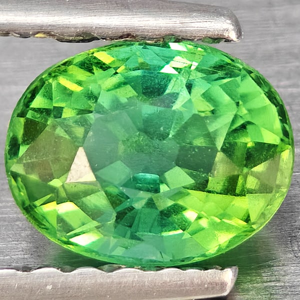Natural Blueish Green Tourmaline 0.93 Ct. Oval Shape 6 x 4.5 Mm Gemstone from Nigeria: Product ID: 807251115 Product Name: Natural Tourmaline Weight: 0.93 CT. Size: 6 x 4.5 x 3.7 MM. Shape: Oval Shape Color: Blueish Green Clarity:SI1 Luster: Good Gems Origin: Nigeria Treatment: Unheated