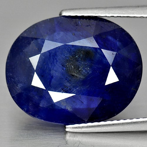 Natural Blue Sapphire 14.25 Ct. Oval Shape 18 x 14.4 Mm Gemstone From Madagascar (1 of 3)