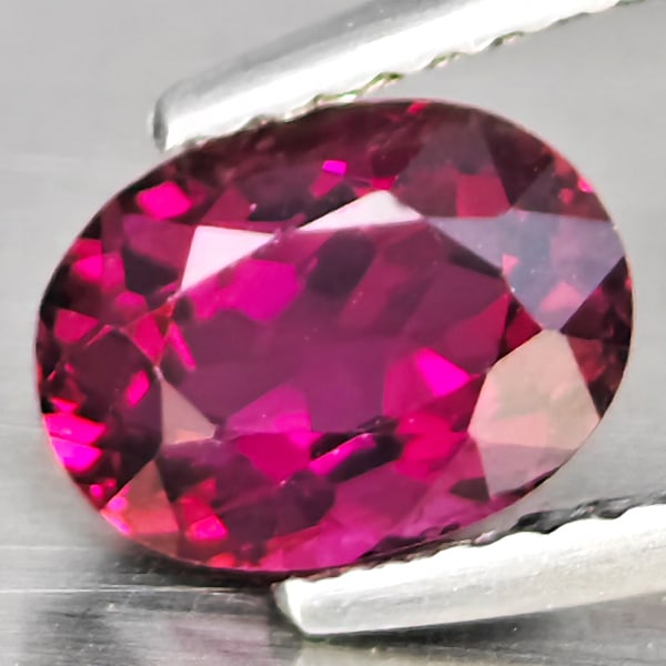 Natural Pink Tourmaline 1.27 Ct. Oval Shape 8 x 6 Mm Gemstone from Nigeria - 2