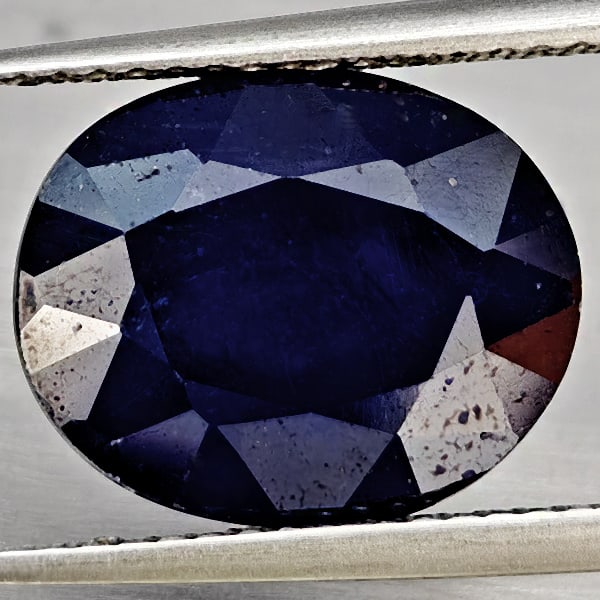 Natural Blue Sapphrie 8.33 Ct. Oval Shape 12.6 x 10.3 Mm Gemstone From Madagascar: Product ID: 806012218 Product Name: Natural Blue Sapphire Weight: 8.33 CT. Size: 12.6 x 10.3 x 7 MM. Shape: Oval Color: Blue Clarity:SI1 Luster: Good Gems Origin: Madagascar Treatment: Heated (Lead-gl