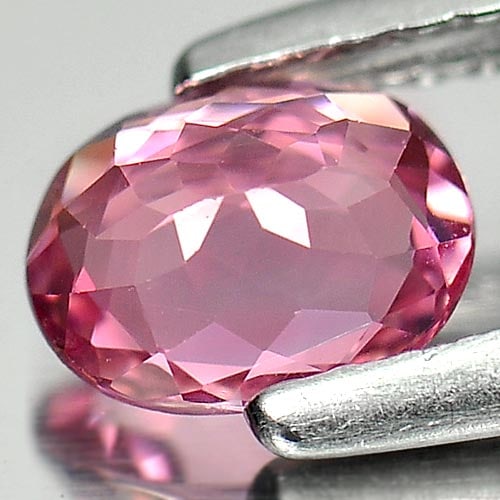 Natural Pink Tourmaline 0.53 Ct. Oval Shape 6 x 4.6 Mm. Unheated Gemstone From Nigeria - 3