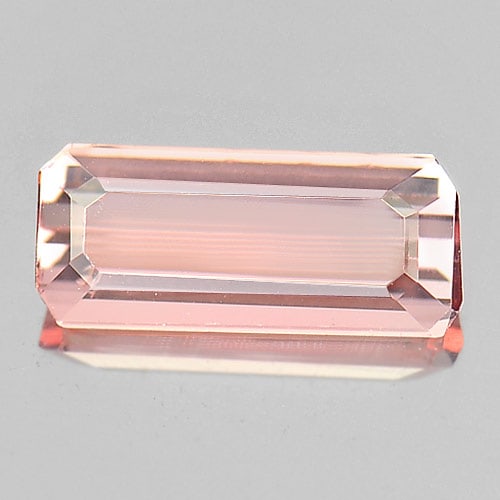 Natural Pink Tourmaline 1.05 Ct.Octagon Shape 9.5 x 4 Mm Gemstone From Nigeria: Product ID: 807247369 Product Name: Natural Tourmaline Weight: 1.05 CT. Size: 9.5 x 4 x 3 MM. Shape: Octagon Color: Pink Clarity:VSI Luster: Good Gems Origin: Nigeria Treatment: Unheated Crystal Struc