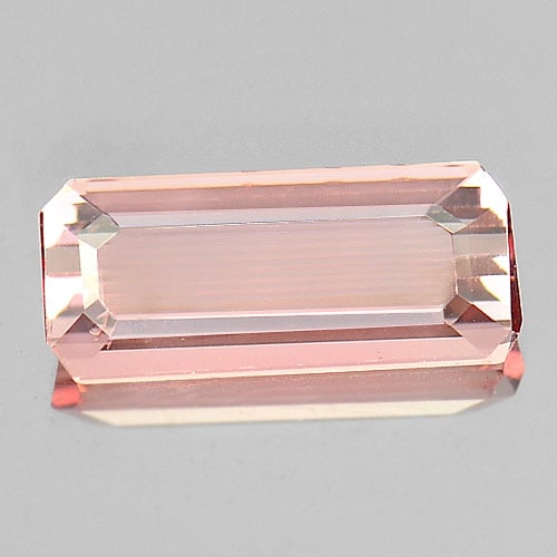 Natural Pink Tourmaline 1.05 Ct.Octagon Shape 9.5 x 4 Mm Gemstone From Nigeria - 2