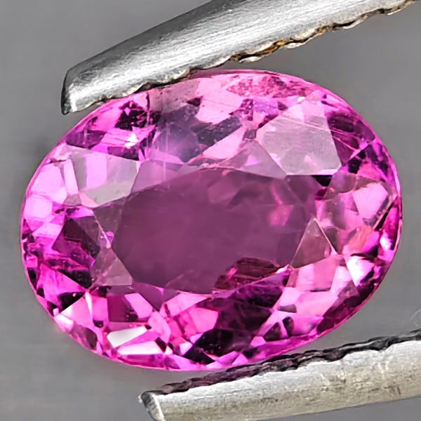 Natural Pink Tourmaline 1.09 Ct. Oval Shape 7 x 5.3 Mm Gemstones From Nigeria - 2