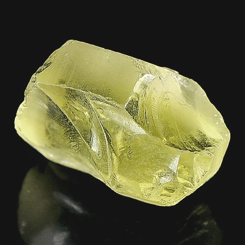 Natural Yellow Quartz 52.52 Ct. Rough Size 25 x 17.2 Mm Gemstone From Brazil (1 of 3)