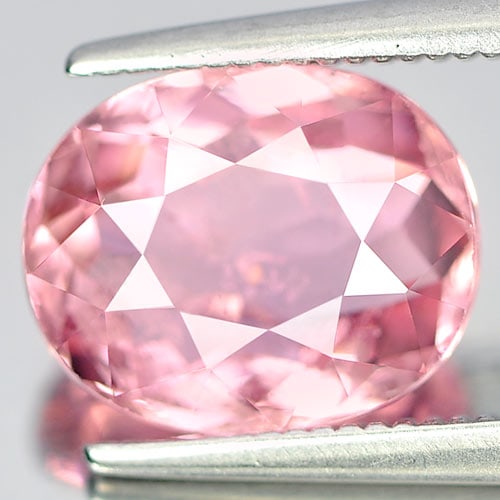 Natural Pink Tourmaline 3.17 Ct. Oval Shape 10 x 8.2 Mm. Unheated Gemstone From Nigeria: Product ID: 807232503 Product Name: Natural Tourmaline Weight: 3.17 CT. Size: 10 x 8.2 x 5.3 MM. Shape: Oval Color: Pink Clarity:SI Luster: Good Gems Origin: Nigeria Treatment: Unheated Crystal Struct
