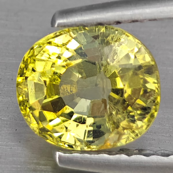 Natural Green Tourmaline 1.37 Ct. Oval Shape 6.9 x 6 Mm Gemstone from Nigeria: Product ID: 107207931 Product Name: Natural Tourmaline Weight: 1.37 CT. Size: 6.9 X 6 X 4.7 MM. Shape: Oval Color: Green Clarity:SI Luster: Good Gems Origin: Nigeria Treatment: Unheated Crystal Struct