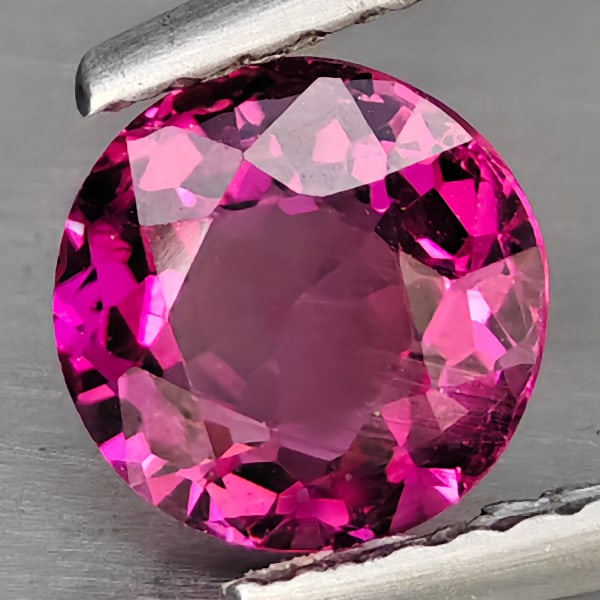 Natural Pink Tourmaline 0.95 Ct. Round Shape 6.4 Mm Gemstones From Nigeria - 2