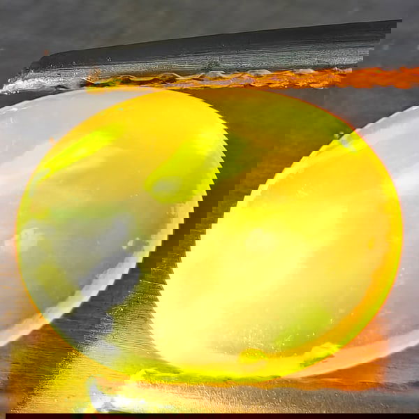 Natural Multi-Color Play Of Colour Opal 0.90 Ct. Oval Cabochon Shape 7.9 x 6.4 Mm Gemstone Ethiopia (1 of 3)