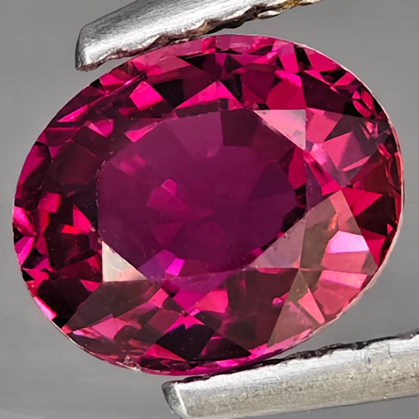 Natural Pink Tourmaline 1.17 Ct. Oval Shape 7.3 x 6 Mm Gemstone From Nigeria - 2