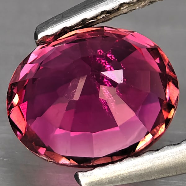 Natural Pink Tourmaline 1.17 Ct. Oval Shape 7.3 x 6 Mm Gemstone From Nigeria - 3