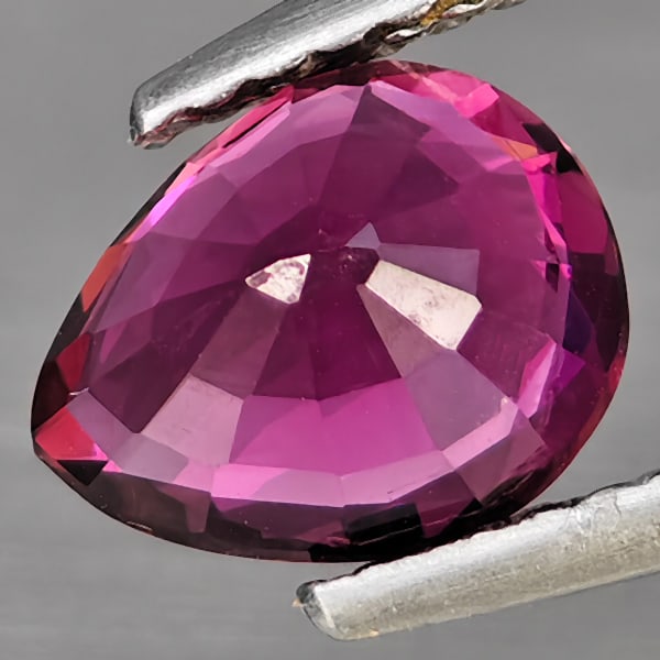 Natural Pink Tourmaline 1.11 Ct. VVS Pear Shape 7.6 x 6.1 Mm. Unheated Gemstone From Nigeria - 3