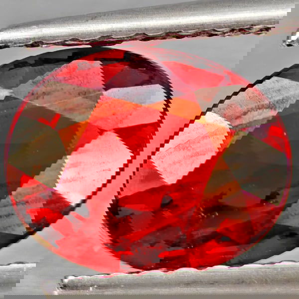 Natural Orangish Red Spessartine Garnet 1.88 Ct. Oval Shape 8 x 6 Mm Gemstones From Namibia (1 of 3)
