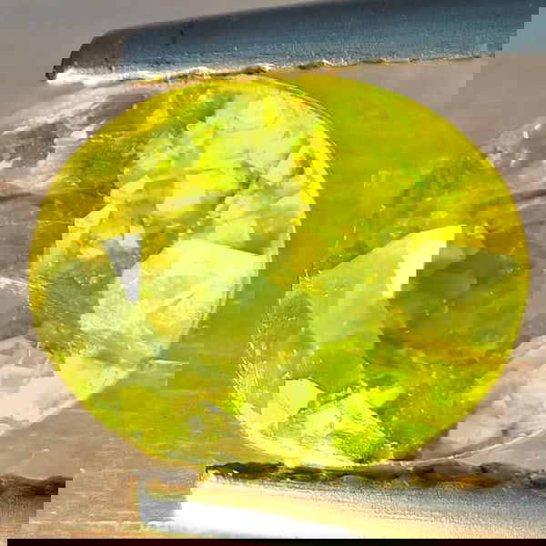 Natural Multi-Color With Rainbow Spark Sphene 1.60 Ct. Oval Shape 7.7 x 6.3 Mm Gemstone From (1 of 3)