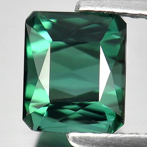 Natural Green Tourmaline 1.73 Ct. Clean Octagon Shape 6.9 x 5.9 Mm. Unheated Gemstone From Nigeria: Product ID: 807232335 Product Name: Natural Tourmaline Weight: 1.73 CT. Size: 6.9 x 5.9 x 4.8 MM. Shape: Octagon Color: Green Clarity:IF Luster: Good Gems Origin: Nigeria Treatment: Unheated Crystal S