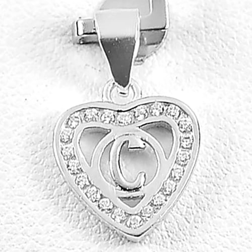 925 Sterling Silver Pendant Jewelry White Gold Plated 0.98 Grams: Product ID: 280530097 Product Type: 925 Sterling Silver Fine Jewelry Jewelry Weight: 0.89 Grams. Gemstones Color: Silver Metal: Solid Silver 92.5%. Gemstone Detail: Average Range 0.89 - 1.00 Grams Per