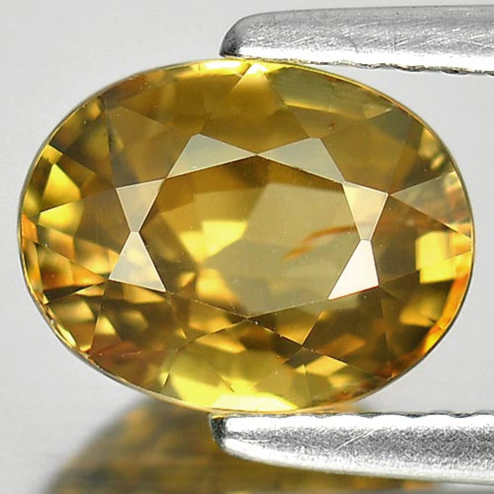 Natural Yellow Zircon 2.80 Ct. Oval Shape 8.7 x 6.7 Mm. Gemstone From Cambodia: Product ID: 807716197 Product Name: Natural Zircon Weight: 2.80 CT. Size: 8.7 x 6.7 x 4.5 MM. Shape: Oval Color: Yellow Clarity:SI1 Luster: Good Gems Origin: Cambodia Treatment: Heated Crystal Structu