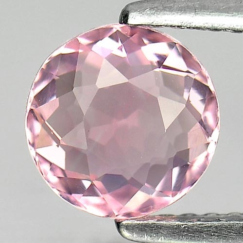 Natural Pink Tourmaline 1.62 Ct. Clean Round Shape 7.2 Mm. Gemstone From Nigeria: Product ID: 807234285 Product Name: Natural Tourmaline Weight: 1.62 CT. Size: 7.2 x 7.2 x 4.1 MM. Shape: Round Color: Pink Clarity:IF Luster: Very Good Gems Origin: Nigeria Treatment: Unheated Crystal