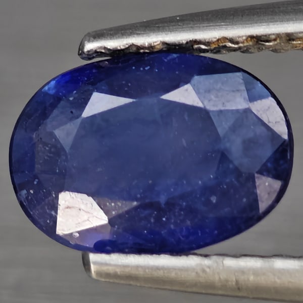 Natural Blue Sapphire 1.41 Ct. Oval Shape 8.4 x 6.1 Mm Gemstone from Madagascar (1 of 3)