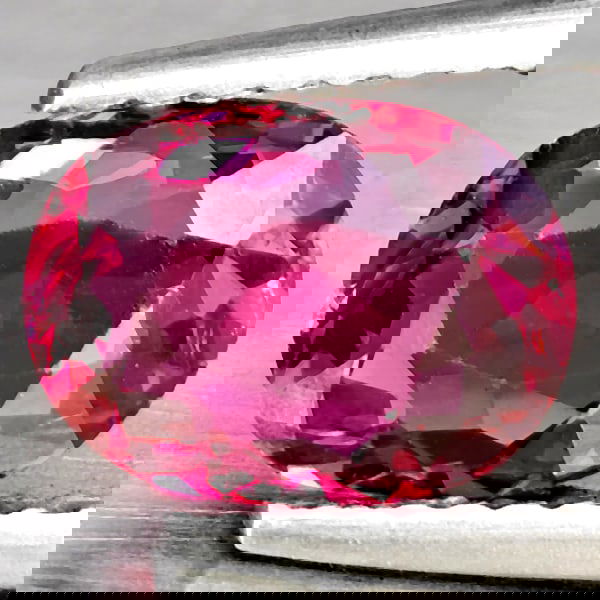 Natural Pink Tourmaline 1.41 Ct. Oval Shape 8.6 x 6.4 Mm. Unheated Gemstone from Nigeria (1 of 3)