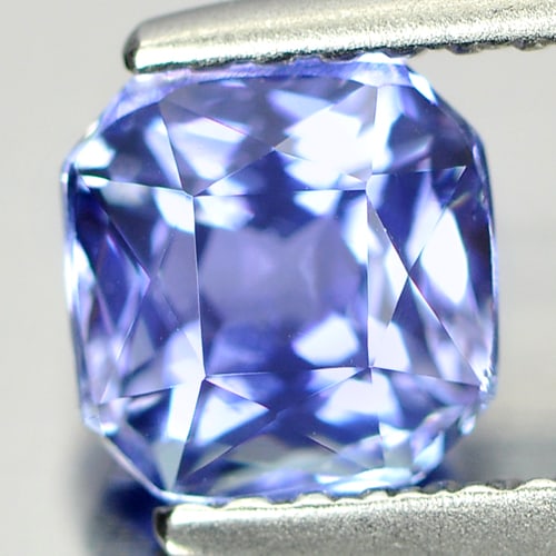 Natural Violetish Blue Tanzanite 1.12 Ct. Clean Octagon Shape 5.8 x 5.7 Mm. Gemstone From Tanzania: Product ID: 807005944 Product Name: Natural Tanzanite Weight: 1.12 CT. Size: 5.8 x 5.7 x 4.2 MM. Shape: Octagon Color: Blue Clarity:IF Luster: Good Gems Origin: Tanzania Treatment: Heated Crystal Stru
