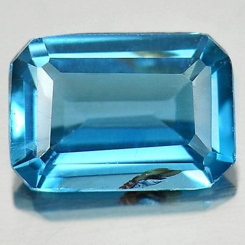 Natural Blue Zircon 0.97 Ct. Octagon Shape 7.1 x 5 Mm Gemstone From Cambodia: Product ID: 807726550 Product Name: Natural Zircon Weight: 0.97 CT. Size: 7.1 x 5 x 3 MM. Shape: Octagon Color: Blue Clarity:SI Luster: Good Gems Origin: Cambodia Treatment: Heated Crystal Structure: