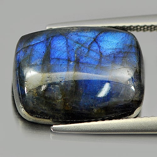 Natural Multi Color Blue Labradorite Doublet 9.47 Ct. Baguette Cabochon Shape 16 x 12 Mm. Gemstone: Product ID: 804301204 Product Name: Natural Labradorite Weight: 9.47 CT. Size: 16 x 12 x 5 MM. Shape: Baguette Cabochon Color: Multi-Color Clarity:Opaque Luster: Iridescent Gems Origin: Canada Treatme