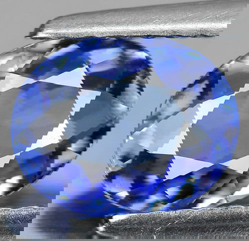 Natural Violetish Blue Tanzanite 1.38 Ct. Clean Oval Shape 8.16 x 6.54 Mm Gemstone From Tanzania (1 of 4)