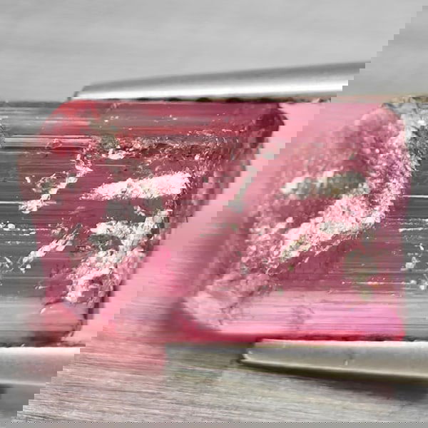 Natural Pink Tourmaline 3.92 Ct. Rough Shape 11 x 6.8 Mm Gemstone From Nigeria (1 of 3)