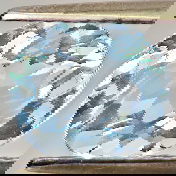 Natural Baby Blue Aquamarine 1.67 Ct. Oval Shape 8 x 7 Mm Gemstone From Brazil: Product ID: 800812449 Product Name: Natural Gemstones Weight: 1.67 CT. Size: 8 x 7 x 4.6 MM. Shape: Oval Shape Color: Baby Blue Clarity:SI1 Luster: Good Gems Origin: Brazil Treatment: Unheated Crystal